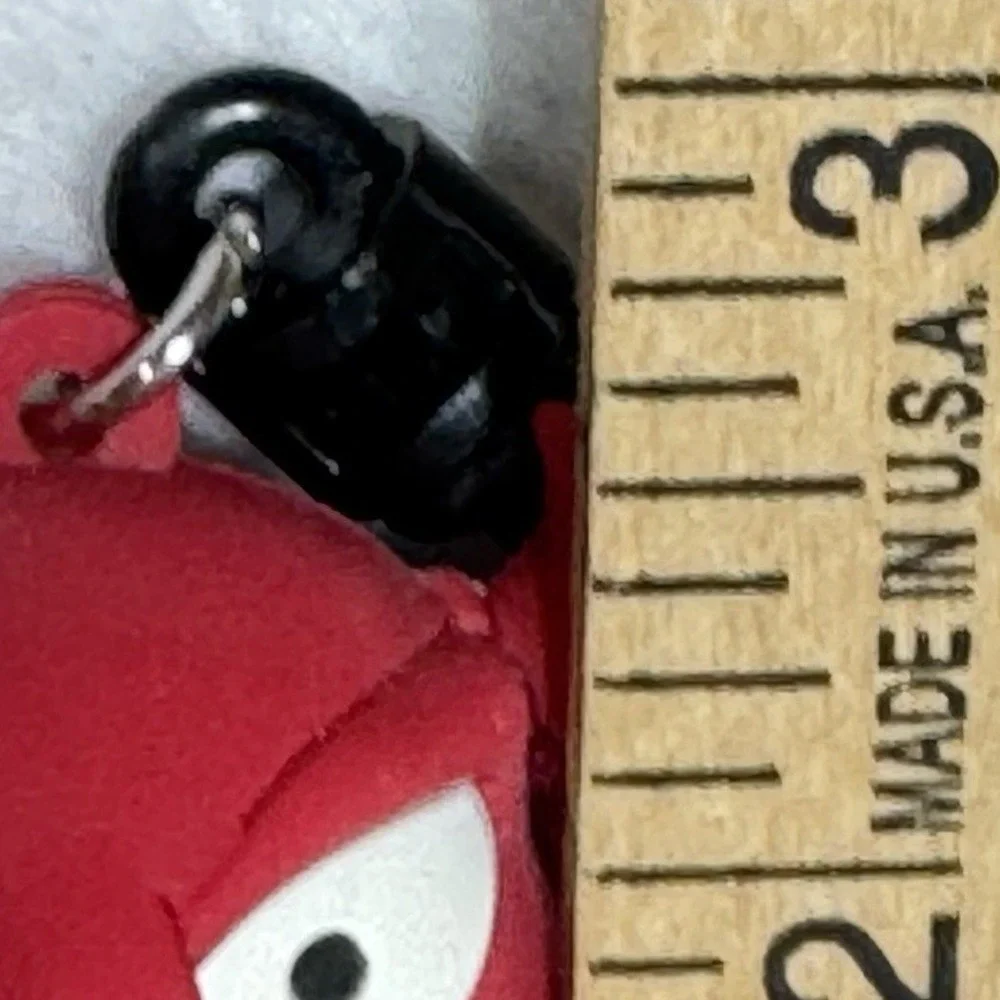 Disney Nightmare Before Christmas Devil 3D Bag Clip‎ Unisex OS Rubber Keychain